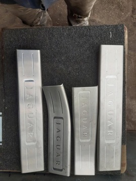 фото thumb №6, Планка пороговая хром jaguar xj x351 комплект