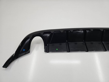 фото thumb №9, Спойлер диффузор накладка бампера reiger vw golf vii 7 gti gtd рестайлинг 16- зад