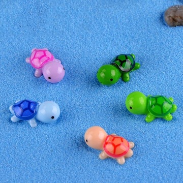 5 szt. Miniaturowa wróżka ogrodowa ozdoba z motywem kreskówkowym doniczka dla lalek