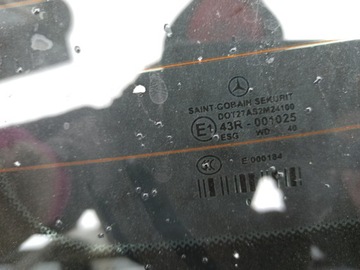 фото thumb №8, Mercedes e-klasa w212 sedan скло задня тонована темне оригінал