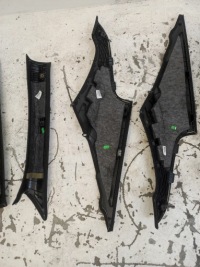 Защита обшивка стойка чёрный amg s klasa w222 222 Оригинал, фото thumb