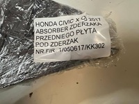 фото thumb №14, Honda civic x 2014- абсорбер бампера передній плита pod бампер перед