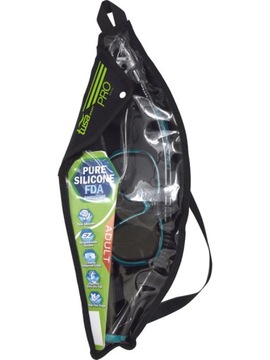 TUSA SET маска SERENE PRO FP трубка DRY VALVE ласты FF19 подводное плавание XS