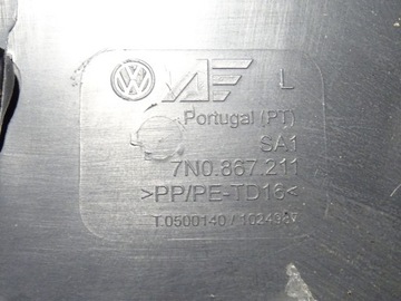 фото thumb №8, Боковина дверь зад задний левый vw sharan ii 2 7n0 10-