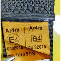 Ремень безопасности левое  задняя chevrolet nubira 0432015 nr1581 Цена, фото thumb