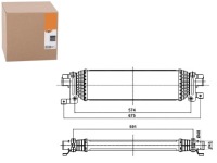 фото thumb №1, Nrf30285 інтеркулер ford fiesta 01- 1,4d, fusion