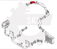 Шланг труба интеркулер vw passat b5 1.9tdi Оригинал, фото thumb