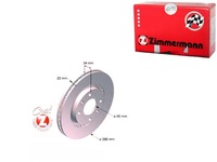 фото thumb №1, Тормозные диски тормозные 2szt citroen c2 1.4 jm_