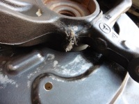 Поворотный кулак ступица правый перед mercedes ml gl w164 x164 4,6 Недорого, фото thumb