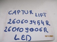 фото thumb №7, Лампа led renault captur i 260609454r правая