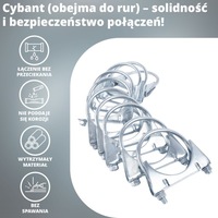 фото thumb №8, Хомут cybant супорт пряжка скоба m8x36mm