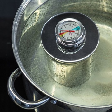 Термометр для ветчинницы 3 кг - циферблат, 0-120°C