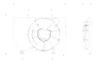 фото thumb №1, Tyc вентилятор радіатора з корпус ford b-max, f