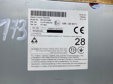 фото thumb №13, Радио навигация навигация экран дисплей toyota c-hr chr 86140-f4090 2016-