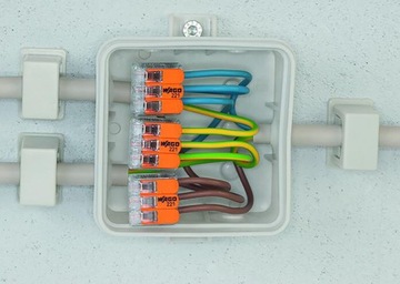 10x РАЗЪЕМ WAGO 221-413 БЫСТРОСОЕДИНИТЕЛЬ 3x0,2-4 мм