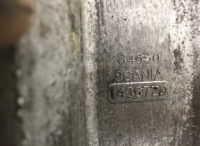 Купить 1436720 scania крышка боковая двигателя, фото thumb