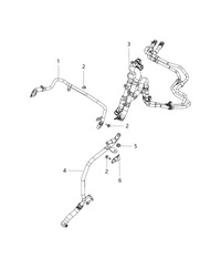 фото thumb №11, Chrysler pacifica 17 18 19 шланг труба шланг води 68217334ab