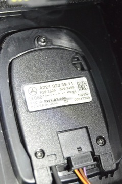 фото thumb №9, Туннель подлокотник mercedes w221 s класс рестайлинг серый