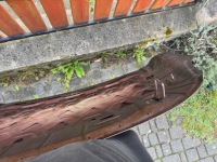 Volvo v40 2 12- 31424258 капот кришка двигуна оригінал Зі Шроту, фото thumb