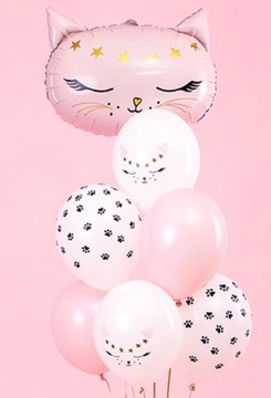 Топпер KOTEK pikery CAT на день рождения 1-99 лет, один год, украшение для торта размера XL