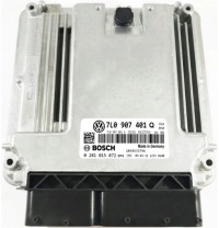 фото thumb №1, Бортовой компьютер ecu vw touareg 3.0 7l0907401q 0281015872
