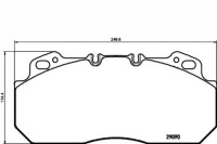 Купити Textar гальмівні колодки гальмівні meritor volvo b 12 d12a420, фото thumb
