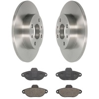 фото thumb №1, Гальмівні диски + гальмівні колодки перед fiat panda ii punto i ii