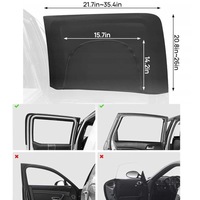 фото thumb №14, Москитна сітка захист вікна сонцезахисна сітка дихаюча do автомобіля