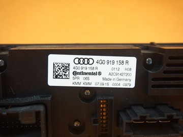 фото thumb №9, Audi a6 4g панель кондиціонера зад 4g0919158r 36km