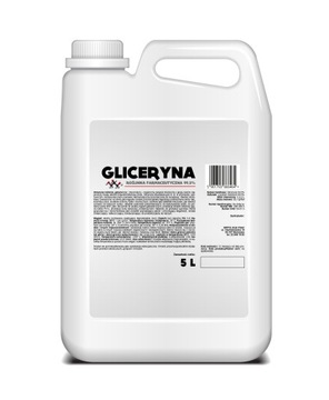 GLICERYNA ROŚLINNA CZYSTA FARMACEUTYCZNA 99,5% 5 L