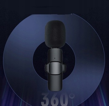 ПЕТЛИЧНЫЙ БЕСПРОВОДНОЙ МИКРОФОН, всенаправленный на 360°