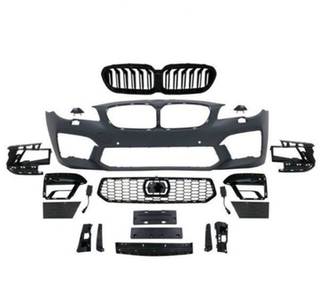 фото thumb №15, Кузов kit bmw f10 21 m5 cs вигляд g30 чорні наконечники