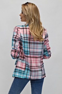 Куртка женская, рукава драпированные, L/40 узор 7