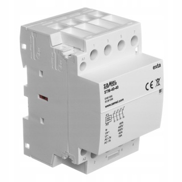 КОНТАКТОР МОДУЛЬНОЙ УСТАНОВКИ 3F 40A AC 4NO 230V