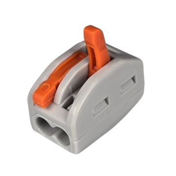 KOSTKA ZŁĄCZKA SZYBKOZŁĄCZKA NA PRZEWÓD LINKĘ ŁĄCZNIK NA 2 KABLE 0,08-4 mm²