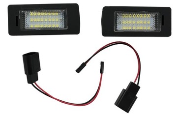 ПОДСВЕТКА НОМЕРА LED (СВЕТОДИОД ) BMW E90 E91 E60 E61 X5 X6 E39