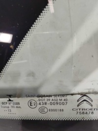 фото thumb №2, Стекло кузовная боковая правый задняя citroen c4 picasso ii r13