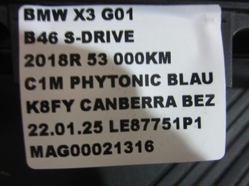 фото thumb №9, Bmw x3 g01 планка накладка відвідна вода права 7399032 51137399032