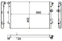 фото thumb №1, Hella радіатор wody seat alhambra 1.4 tsi 710. 7