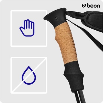 ТРЕККИНГОВЫЕ ПАЛКИ СКЛАДНЫЕ ПРОГУЛОЧНЫЕ ПАЛКИ BEON