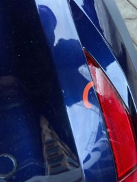 фото thumb №8, Vw touran 5ta lift бампер задняя lc9a lc5b