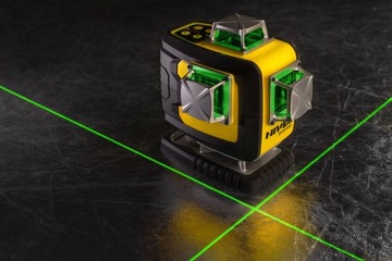 Лазерный нивелир Cross Line CL4D-G Green Laser 360 Лазерный нивелир Набор