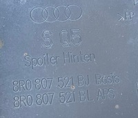 фото thumb №11, Audi sq5 8r рестайлінг спойлер бампера зад pod pdc 8r0807521bl