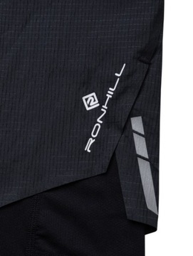 RONHILL Spodenki do biegania męskie TECH RACE TWIN SHORT all black L