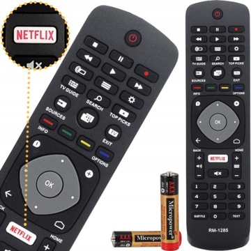 УНИВЕРСАЛЬНЫЙ ПУЛЬТ PHILIPS ДЛЯ СМАРТ-ТВ С NETFLIX