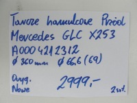 фото thumb №9, Тормозные диски тормозные перед mercedes glc x253 a0004212312