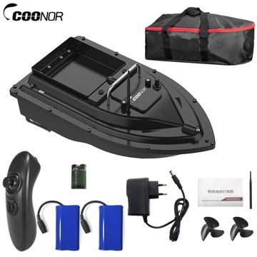 ЛОДКА-приманка D16 RC ЛОДКА 400М-500М 2КГ 2 АККУМУЛЯТОРА*12000МАЧ