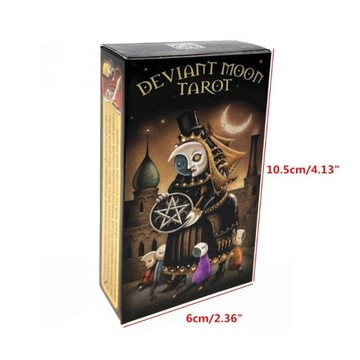 ИГРОВЫЕ КАРТЫ ТАРО — ДЕВИАНТНАЯ ЛУНА — 78 КАРТ — НОВИНКА