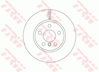 фото thumb №1, Trw df6757 диск тормозная 1szt