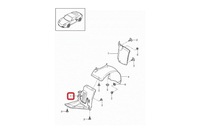 фото thumb №5, Перед lewego крыла porsche 987 cayman оригинальный 98750412308